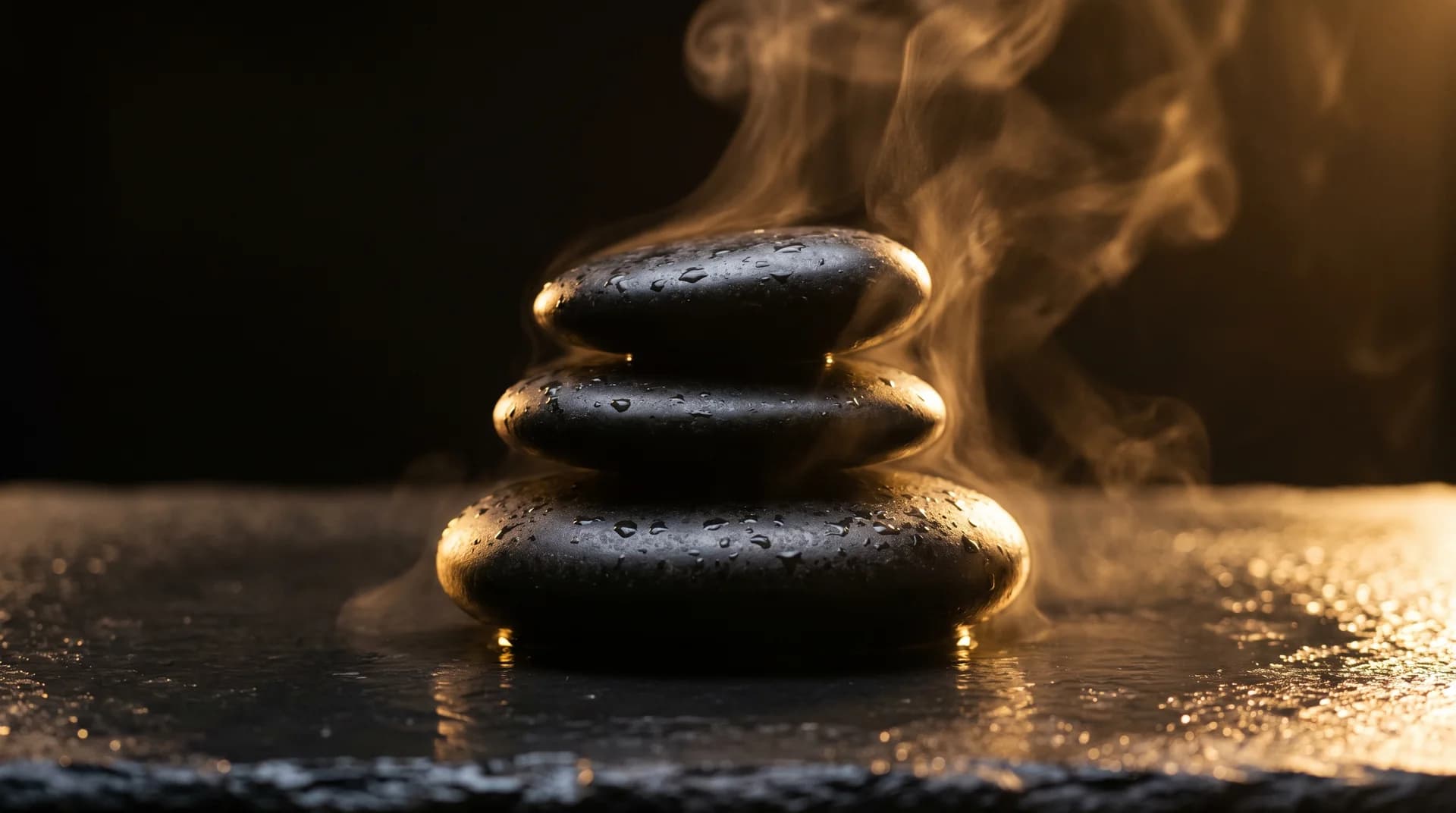 Hot stone massage